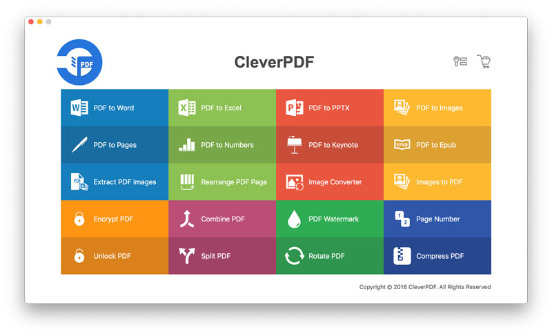 cleverpdf for mac ui