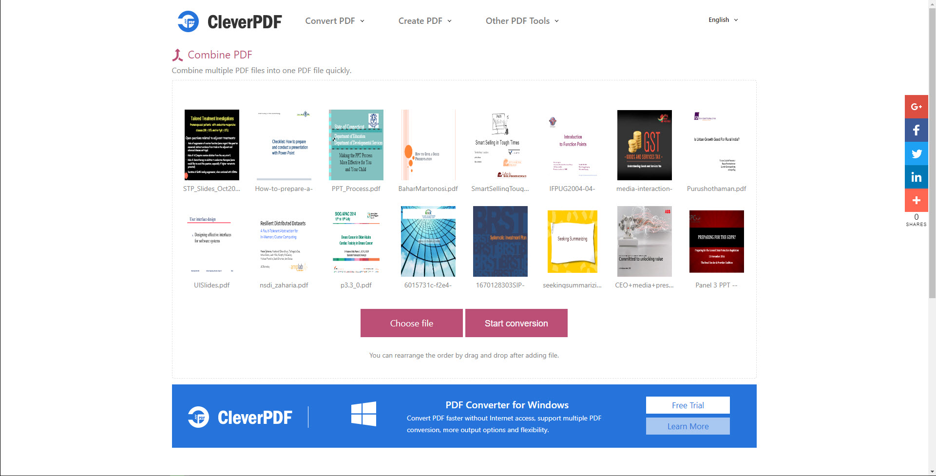 pdf combiner online free