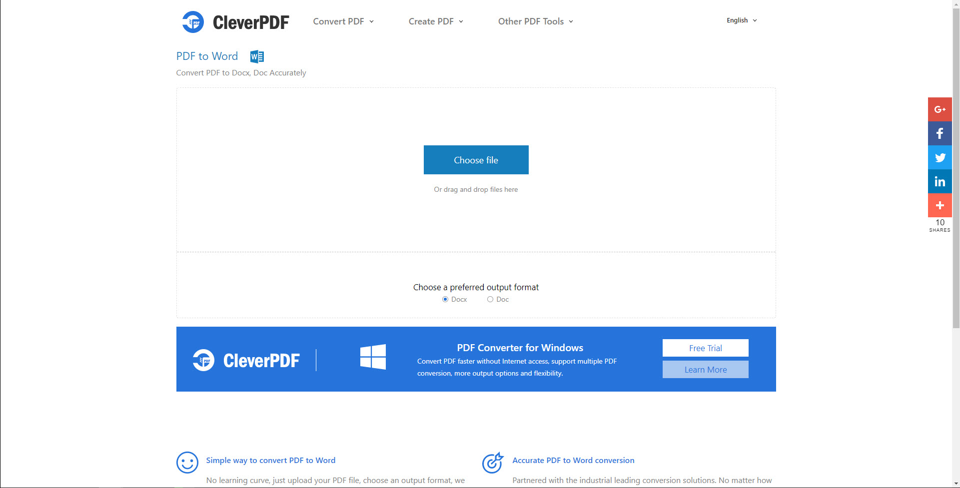 pdf to word converter online free without email