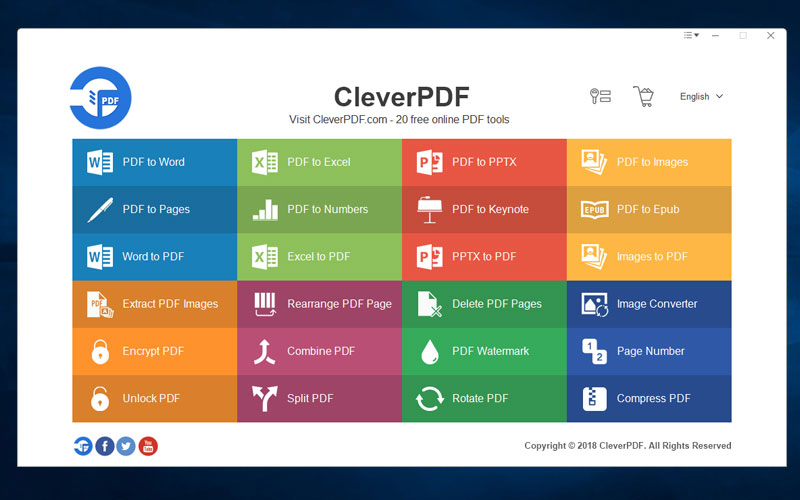 CleverPDF screenshot