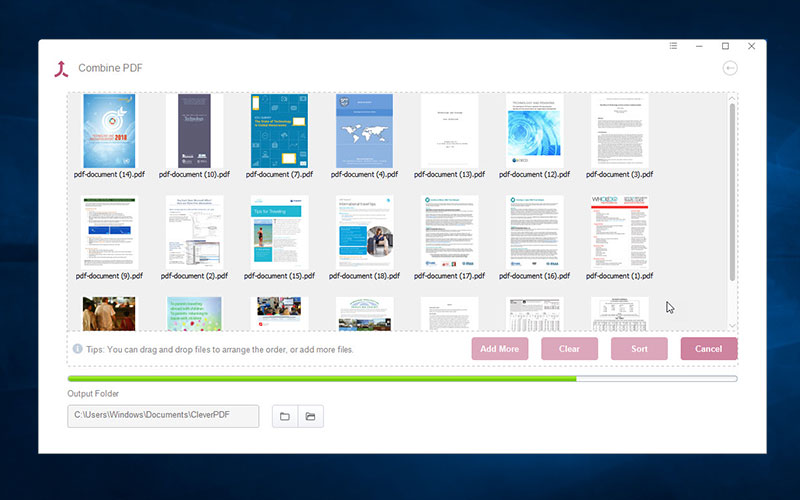 CleverPDF Combine PDF